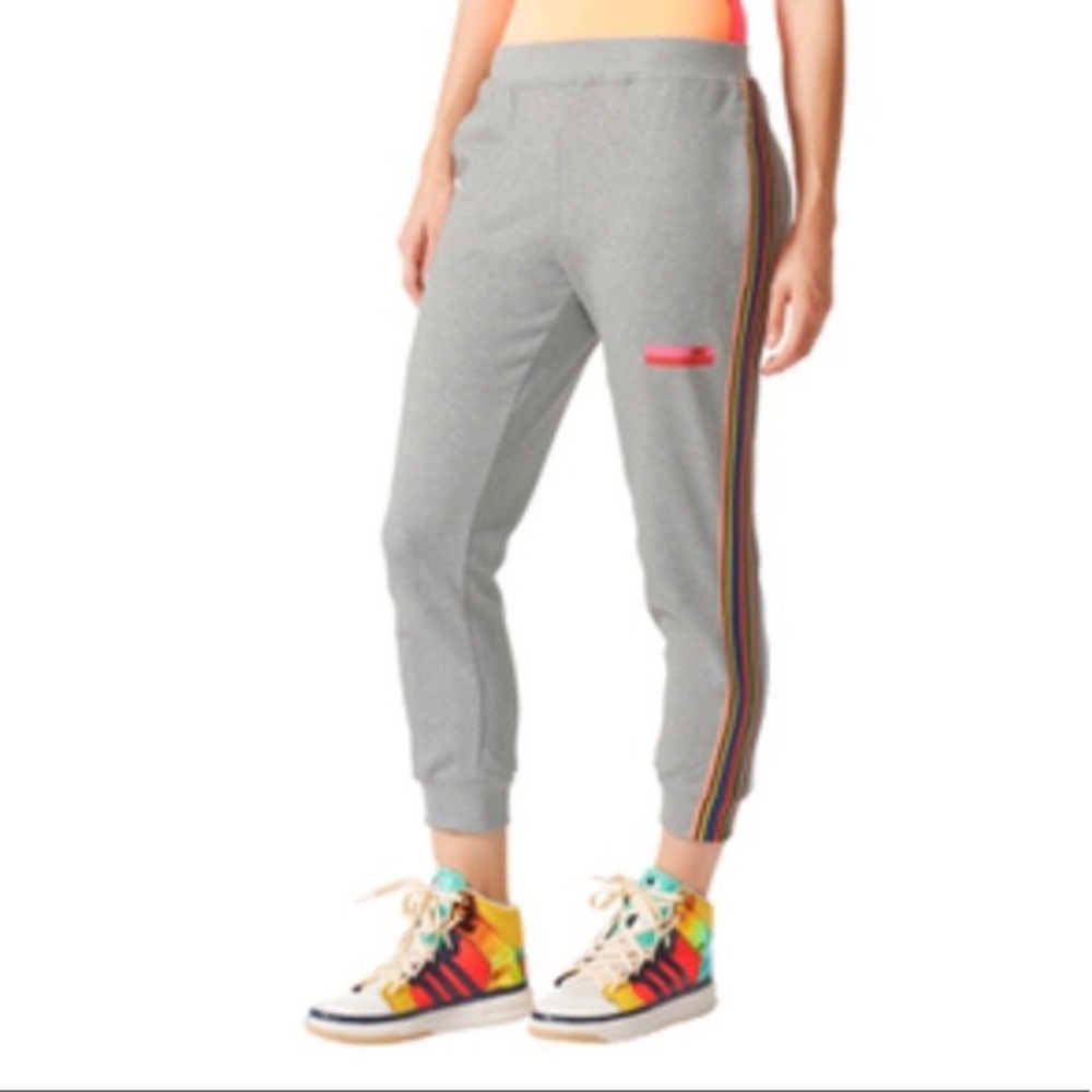 Adidas by Stella McCartney Stellasport Rainbow Stripe Jogger Size S